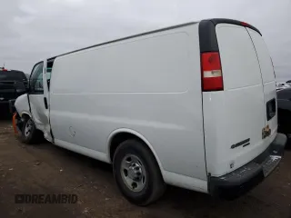 2014 Chevrolet Express Cargo Van with VIN 1GCWGFBA5E1130260, listed as a Copart auction lot 85303264 with 181,622 mi miles and Salvage Title. Bid and sale history available at carsss.com. Image 2.