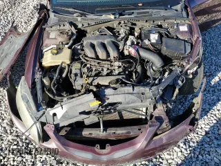 2007 Mazda 6 S Sport VE with VIN 1YVHP82D475M56362, listed as a Copart auction lot 82791874 with 172,045 mi miles and Salvage Title. Bid and sale history available at carsss.com. Image 12.