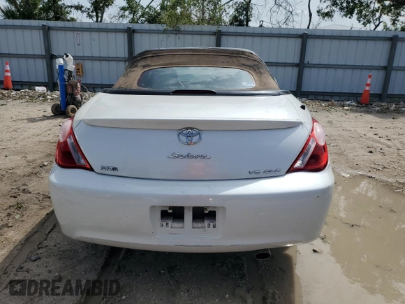 2005 Toyota Solara SE with VIN 4T1FA38P05U049608, listed as a Copart auction lot 73066024 with 150,318 mi miles and Salvage Title. Bid and sale history available at carsss.com. Image 6.