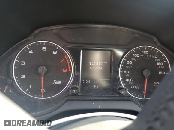 2012 Audi Q5 Premium Plus with VIN WA1DKAFP6CA097798, listed as a Copart auction lot 64426435 with 210,031 mi miles and Clean title. Bid and sale history available at DreamBid. Image 9.