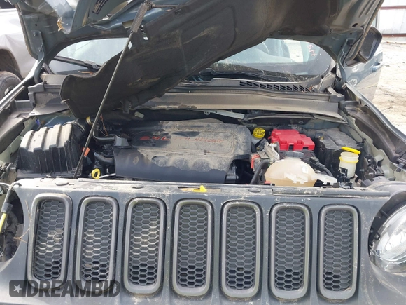 2018 Jeep Renegade Trailhawk с VIN ZACCJBCB8JPH54696, выставлен на аукционе IAAI как лот 41596364 с пробегом 19 016 миль миль и . История ставок и продаж доступна на DreamBid. Изображение 10.
