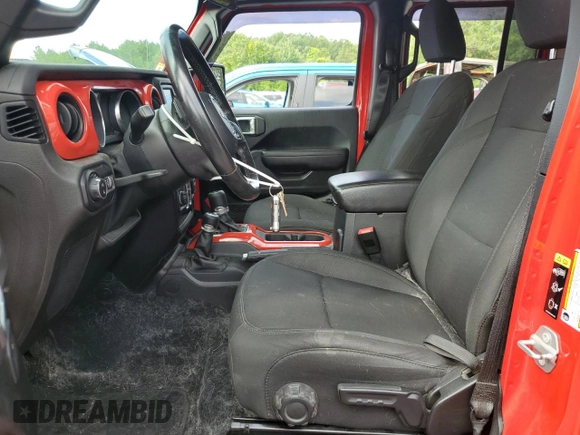 2020 Jeep Gladiator Sport S z VIN 1C6HJTAG3LL149915, wystawiony jako Copart lot #62252205 z przebiegiem 48 705 mil mil oraz Szkoda całkowita • Salvage title. Historia ofert i sprzedaży dostępna na DreamBid. Obrazek 7.