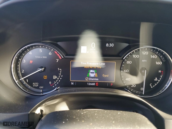 2020 Cadillac CT4 Premium Luxury with VIN 1G6DF5RK9L0138936, listed as a Copart auction lot 73134854 with 12,668 mi miles and Salvage Title. Bid and sale history available at carsss.com. Image 9.