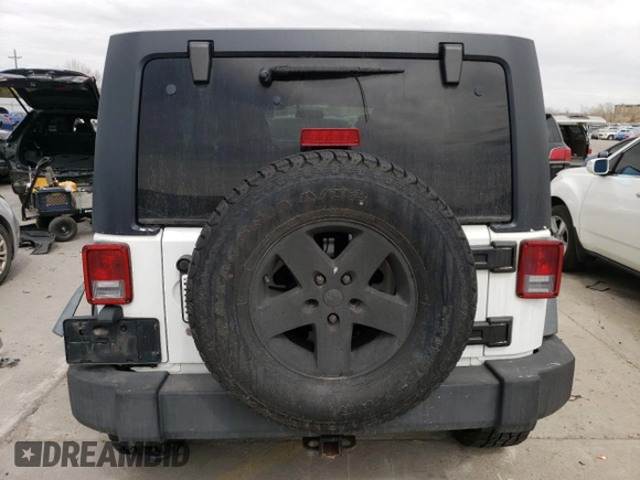 2011 Jeep Wrangler Unlimited Sport with VIN 1J4BA3H13BL637724, listed as a Copart auction lot 50417595 with 145,498 mi miles and Salvage Title. Bid and sale history available at carsss.com. Image 6.