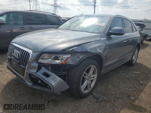 2016 Audi Q5 Premium Plus z VIN WA1D7AFPXGA043055, wystawiony jako Copart lot #54715975 z przebiegiem 64 184 mil mil oraz Szkody całkowita. Historia ofert i sprzedaży dostępna na DreamBid. Obrazek 1.