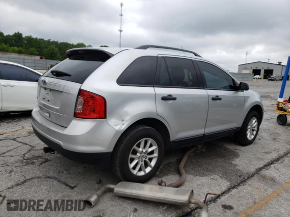 2013 Ford Edge SE with VIN 2FMDK3GCXDBC78191, listed as a Copart auction lot 58585645 with 184,826 mi miles and Clean title. Bid and sale history available at DreamBid. Image 3.