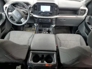 2023 Ford F-150 XL with VIN 1FTEX1CP1PKE97073, listed as a Copart auction lot 47849235 with 73,577 mi miles and Salvage title. Bid and sale history available at DreamBid. Image 8.
