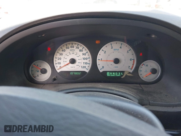 2005 Chrysler Town & Country LX with VIN 2C4GP44R75R267644, listed as a IAAI auction lot 42122611 with 107,802 mi miles and . Bid and sale history available at DreamBid. Image 7.