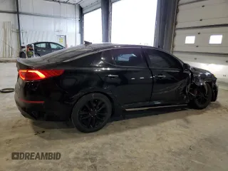 2014 Kia Optima SXL Turbo with VIN 5XXGR4A66EG330228, listed as a Copart auction lot 47608675 with 84,117 mi miles and Salvage Title. Bid and sale history available at DreamBid. Image 3.