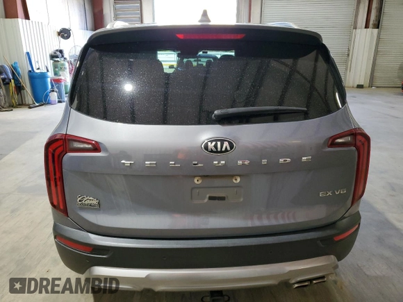 2020 Kia Telluride EX with VIN 5XYP34HC9LG071501, listed as a Copart auction lot 48292645 with 111,435 mi miles and Salvage Title. Bid and sale history available at DreamBid. Image 6.