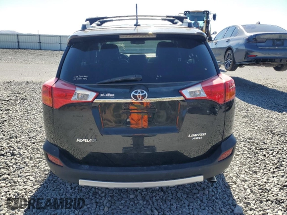 2014 Toyota RAV4 Limited with VIN 2T3DFREV4EW163570, listed as a Copart auction lot 58873125 with 124,324 mi miles and Salvage title. Bid and sale history available at DreamBid. Image 6.