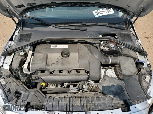 2014 Volvo S60 T6 with VIN YV1902FH4E2279443, listed as a Copart auction lot 69675964 with 88,993 mi miles and Salvage Title. Bid and sale history available at carsss.com. Image 11.