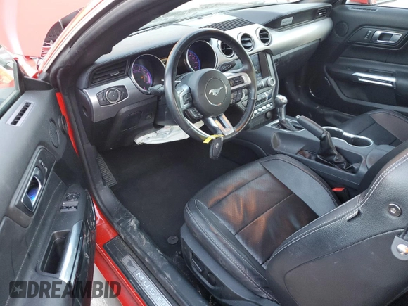 2023 Ford Mustang EcoBoost with VIN 1FA6P8THXP5105685, listed as a Copart auction lot 85988494 with 32,986 mi miles and Salvage Title. Bid and sale history available at carsss.com. Image 8.