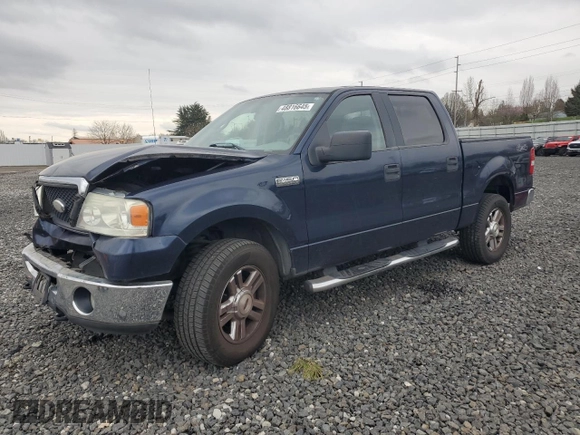 2006 Ford F-150 XL with VIN 1FTPW14VX6FB49238, listed as a Copart auction lot 48816645 with 257,537 mi miles and Salvage Title. Bid and sale history available at carsss.com. Image 1.