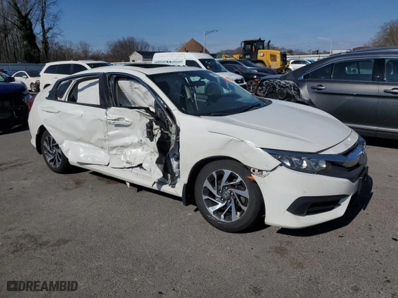 2016 Honda Civic Sedan EX with VIN 2HGFC2F79GH534364, listed as a Copart auction lot 46755355 with 70,349 mi miles and Salvage Title. Bid and sale history available at carsss.com. Image 4.