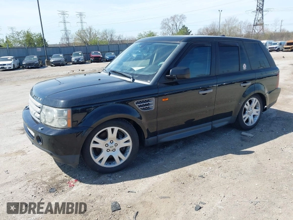 2006 Land Rover Range Rover Sport SC with VIN SALSH23406A960264, listed as a IAAI auction lot 42035373 with 111,839 mi miles. Bid and sale history available at carsss.com. Image 2.