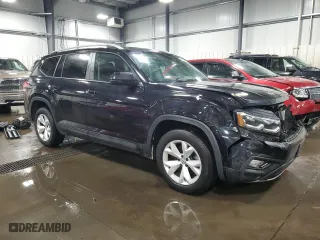 2018 Volkswagen Atlas 3.6L V6 SE with VIN 1V2CR2CA0JC563423, listed as a Copart auction lot 48000505 with 68,974 mi miles and Salvage Title. Bid and sale history available at carsss.com. Image 4.