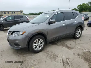 2016 Nissan Rogue SV with VIN KNMAT2MV9GP673965, listed as a Copart auction lot 55348165 with 152,680 mi miles and Clean Title. Bid and sale history available at carsss.com. Image 1.