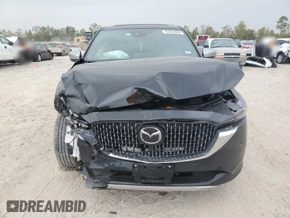 2024 Mazda CX-5 2.5 Turbo Signature with VIN JM3KFBXYXR0366308, listed as a Copart auction lot 83253424 with 8,741 mi miles and Salvage Title. Bid and sale history available at carsss.com. Image 5.