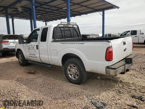 2011 Ford F-250 XL with VIN 1FT7X2A6XBEC39165, listed as a Copart auction lot 50987675 with 138,901 mi miles and Salvage title. Bid and sale history available at DreamBid. Image 2.
