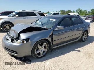 2004 Acura TL with VIN 19UUA66204A025105, listed as a Copart auction lot 52652255 with 154,695 mi miles and Salvage Title. Bid and sale history available at carsss.com. Image 1.