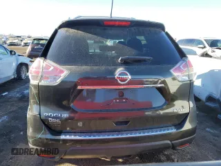 2015 Nissan Rogue S with VIN KNMAT2MVXFP528884, listed as a Copart auction lot 87946055 with 144,005 mi miles and Salvage Title. Bid and sale history available at carsss.com. Image 6.