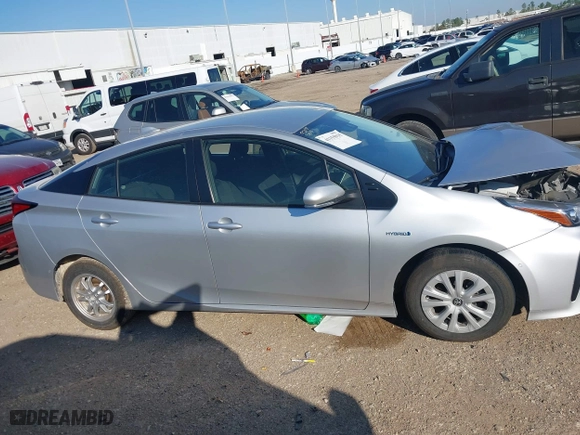 2022 Toyota Prius L Eco with VIN JTDKAMFU5N3189130, listed as a IAAI auction lot 41155935 with 44,253 mi miles. Bid and sale history available at carsss.com. Image 14.