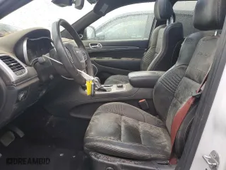 2021 Jeep Grand Cherokee SRT with VIN 1C4RJFDJ0MC548983, listed as a Copart auction lot 84048824 with 45,247 mi miles and Salvage Title. Bid and sale history available at carsss.com. Image 7.