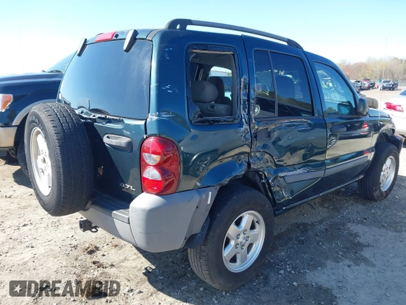 2005 Jeep Liberty Sport with VIN 1J4GL48K05W584675, listed as a IAAI auction lot 41867491 with 112,882 mi miles. Bid and sale history available at carsss.com. Image 4.