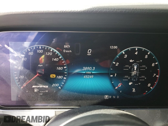 2019 Mercedes-Benz AMG GT 53 z VIN WDD7X6BB1KA008509, wystawiony jako Copart lot #44400444 z przebiegiem 45 249 mil mil oraz . Historia ofert i sprzedaży dostępna na DreamBid. Obrazek 9.