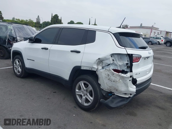 2023 Jeep Compass Sport z VIN 3C4NJDAN5PT510734, wystawiony jako IAAI lot #42519894 z przebiegiem 45 819 mil mil oraz . Historia ofert i sprzedaży dostępna na DreamBid. Obrazek 3.