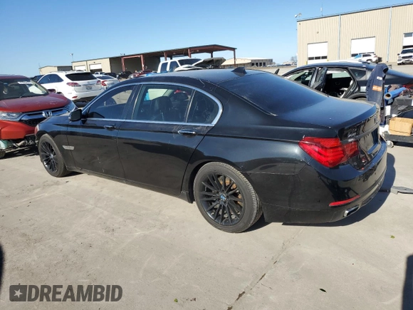 2014 BMW 7 Series ALPINA B7 xDrive with VIN WBAYF8C55ED141747, listed as a Copart auction lot 46998675 with 88,504 mi miles and Salvage Title. Bid and sale history available at DreamBid. Image 2.