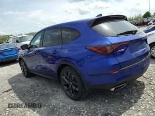 2022 Acura MDX w/A-Spec Package with VIN 5J8YE1H03NL007210, listed as a Copart auction lot 53582985 with 40,646 mi miles and Salvage title. Bid and sale history available at DreamBid. Image 2.