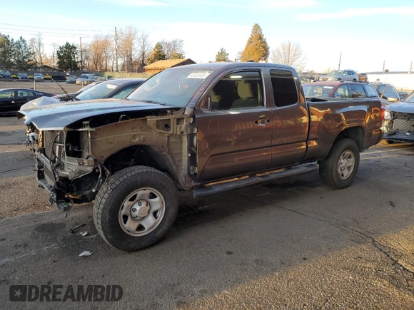 2020 Toyota Tacoma SR with VIN 5TFRX5GN5LX166219, listed as a Copart auction lot 48526935 with 92,727 mi miles and Salvage Title. Bid and sale history available at DreamBid. Image 1.