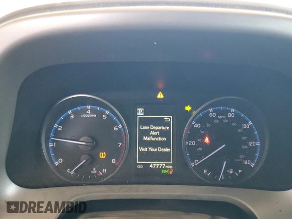 2018 Toyota RAV4 XLE with VIN 2T3WFREV4JW501665, listed as a Copart auction lot 58071805 with 47,777 mi miles and Salvage title. Bid and sale history available at DreamBid. Image 9.