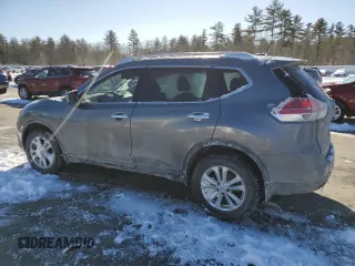 2016 Nissan Rogue SV with VIN JN8AT2MV3GW153593, listed as a Copart auction lot 45297925 with Not Provided miles and Salvage Title. Bid and sale history available at DreamBid. Image 2.