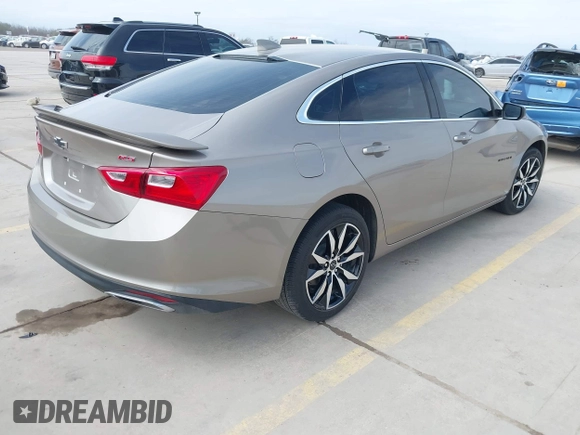 2023 Chevrolet Malibu RS with VIN 1G1ZG5ST9PF222298, listed as a IAAI auction lot 41657029 with 11,547 mi miles and . Bid and sale history available at DreamBid. Image 4.