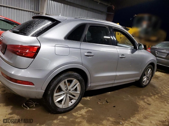 2016 Audi Q3 Premium Plus with VIN WA1BFCFS7GR014575, listed as a Copart auction lot 84520244 with 111959 miles and Salvage Title. Bid and sale history available at carsss.com. Image 3.