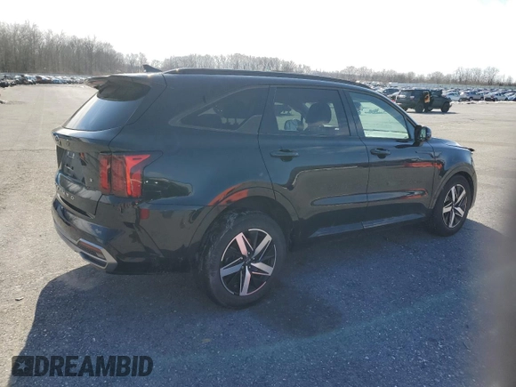 2021 Kia Sorento S with VIN 5XYRL4LCXMG009364, listed as a Copart auction lot 45799705 with 37,641 mi miles and Salvage Title. Bid and sale history available at DreamBid. Image 3.