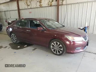 2014 Honda Accord Sport with VIN 1HGCR2F57EA081647, listed as a Copart auction lot 54740305 with 191,027 mi miles and Clean Title. Bid and sale history available at DreamBid. Image 4.