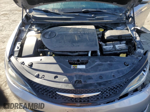 2015 Chrysler 200 S with VIN 1C3CCCBG8FN505798, listed as a Copart auction lot 44623655 with 136,688 mi miles and Salvage Title. Bid and sale history available at DreamBid. Image 13.