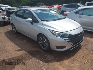 2023 Nissan Versa SV with VIN 3N1CN8EV2PL831761, listed as a IAAI auction lot 42607398 with 46,790 mi miles and . Bid and sale history available at DreamBid. Image 1.