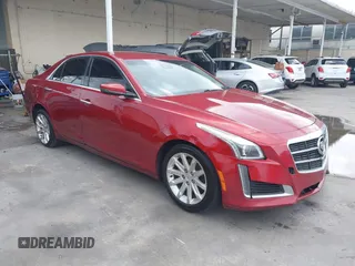 2014 Cadillac CTS Luxury RWD with VIN 1G6AR5SX6E0186302, listed as a IAAI auction lot 41733134 with 140,826 mi miles. Bid and sale history available at carsss.com. Image 1.