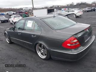 2003 Mercedes-Benz E 500 with VIN WDBUF70J73A189907, listed as a IAAI auction lot 41824651 with 126,466 mi miles and . Bid and sale history available at DreamBid. Image 3.