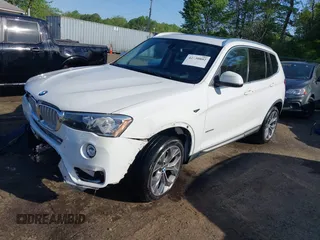 2017 BMW X3 xDrive28i with VIN 5UXWX9C39H0W77753, listed as a IAAI auction lot 42130802 with 76,854 mi miles and . Bid and sale history available at DreamBid. Image 17.