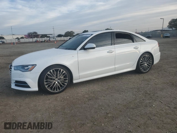 2016 Audi A6 2.0T Premium Plus with VIN WAUDFAFC2GN123428, listed as a Copart auction lot 86282074 with 84,316 mi miles and Salvage Title. Bid and sale history available at carsss.com. Image 1.