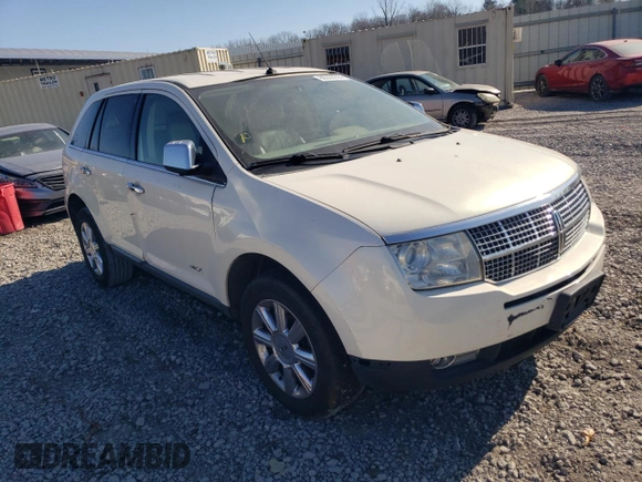 2007 Lincoln MKX with VIN 2LMDU68C47BJ05107, listed as a Copart auction lot 86333744 with 216,405 mi miles and Salvage Title. Bid and sale history available at carsss.com. Image 4.