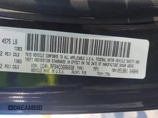 2012 Jeep Patriot Latitude with VIN 1C4NJRFB4CD686038, listed as a IAAI auction lot 42142199 with 116,416 mi miles and . Bid and sale history available at carsss.com. Image 9.