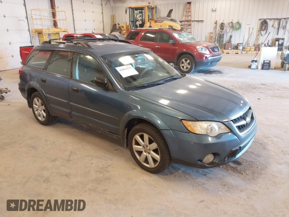 2008 Subaru Outback i with VIN 4S4BP61C187350168, listed as a IAAI auction lot 42055175 with 239,678 mi miles and . Bid and sale history available at DreamBid. Image 1.