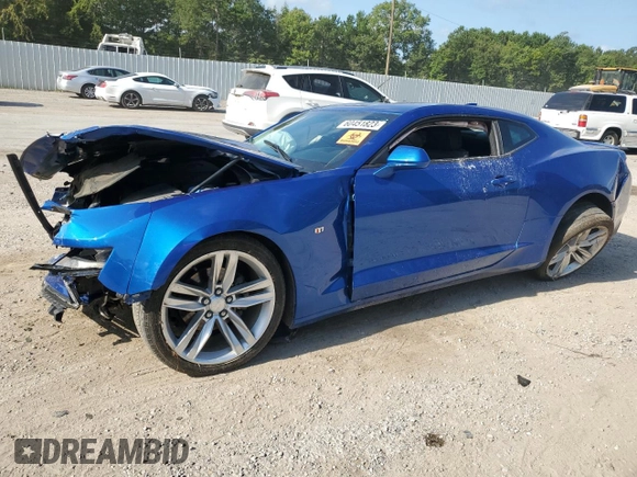 2017 Chevrolet Camaro 1LT with VIN 1G1FB1RS3H0167343, listed as a Copart auction lot 60451823 with 83,264 mi miles. Bid and sale history available at carsss.com. Image 1.